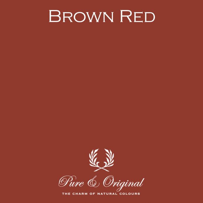 Traditional Paint High Gloss Brown Red