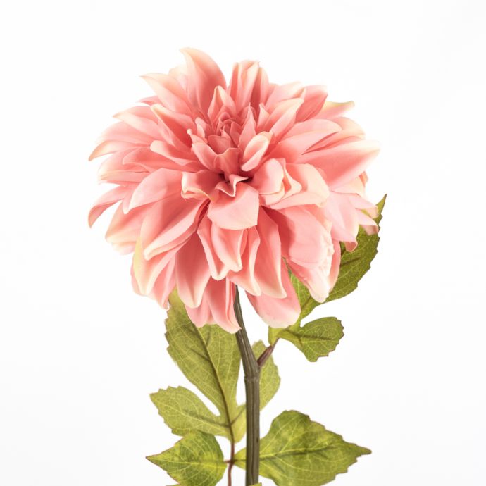 Kunstbloem dahlia 75cm zachtroze