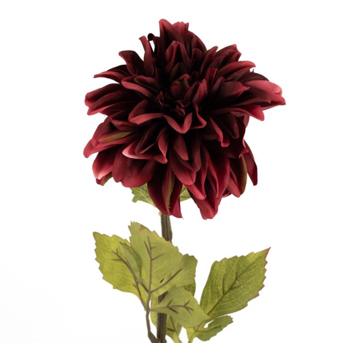 Kunstbloem dahlia 75cm fuchsia