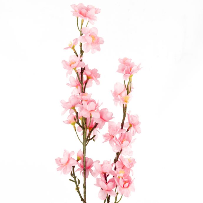 Kunsttak kersenbloesem 87cm peach