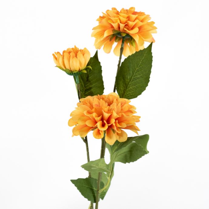 Kunstbloem goudsbloem oranje