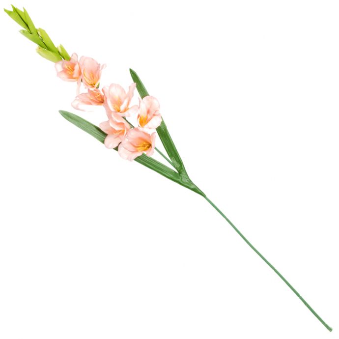 Kunstbloem gladiool roze
