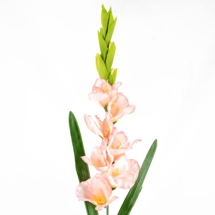 Kunstbloem gladiool roze