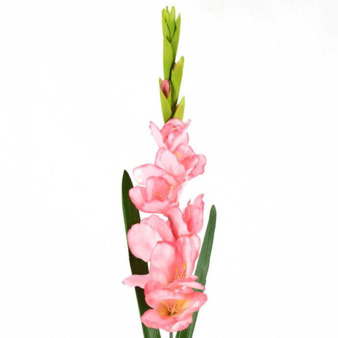 Kunstbloem gladiool fuchsia