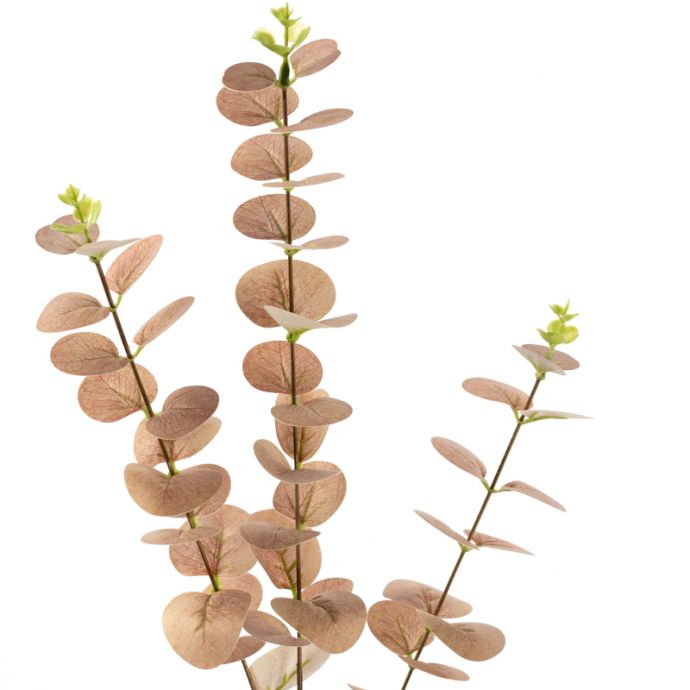 Kunstbloem eucalyptus rosewood