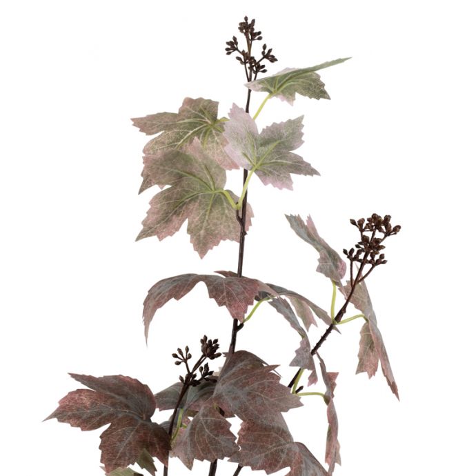 Kunsttak bladeren burgundy
