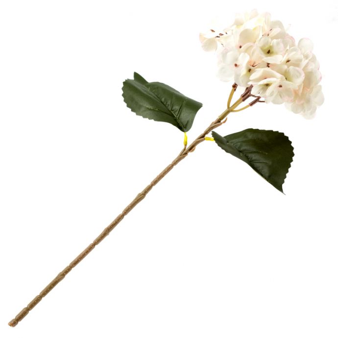 Kunstbloem hortensia crème