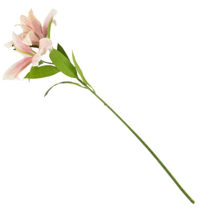 Kunstbloem tijgerlelie XL roze
