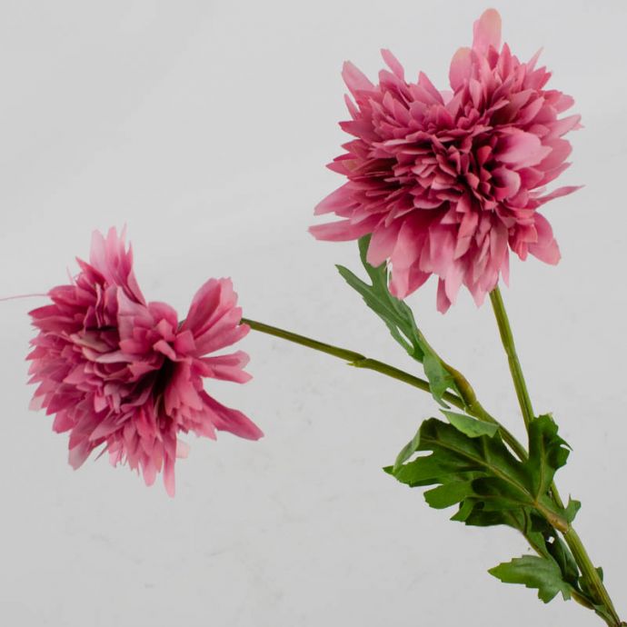 Kunstbloem chrysant lila