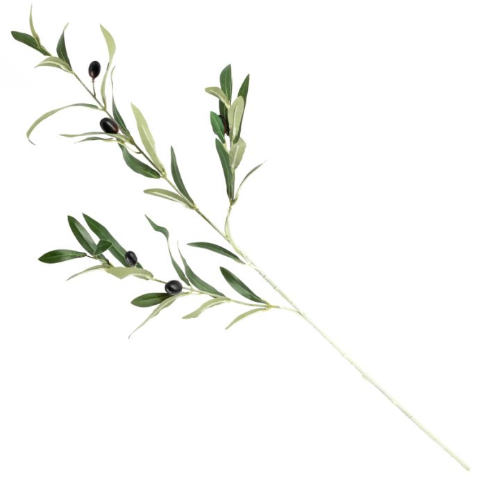 Kunsttak olijf real touch