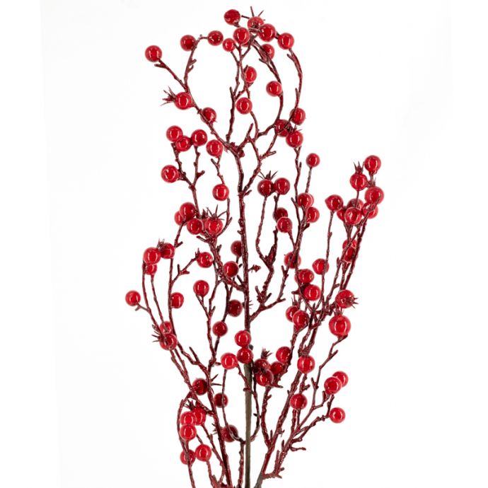 Kunsttak besjes rood