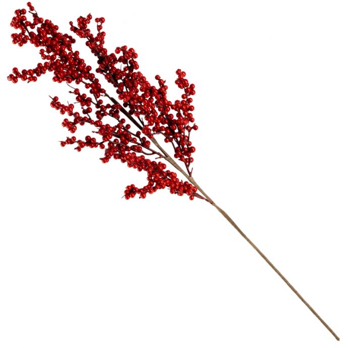 Kunsttak besjes rood