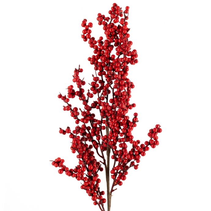 Kunsttak besjes rood