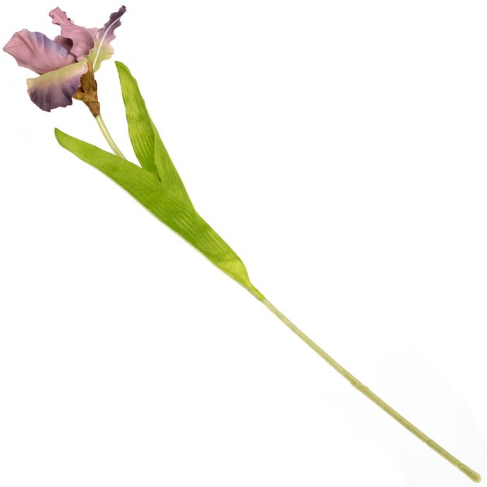 Kunstbloem iris oudroze