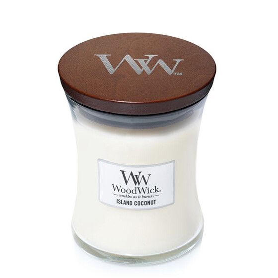 WoodWick Candle Island coconut