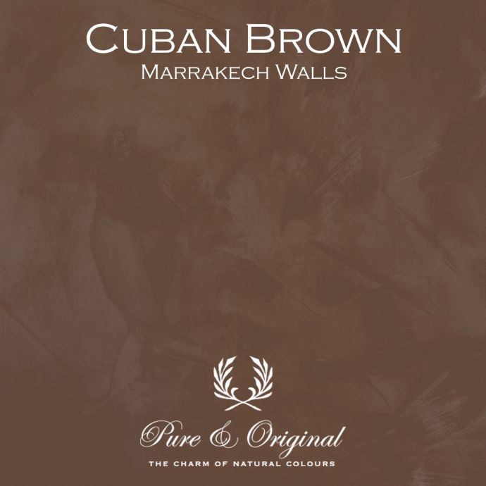 Pure & Original Marrakech Walls Cuban Brown