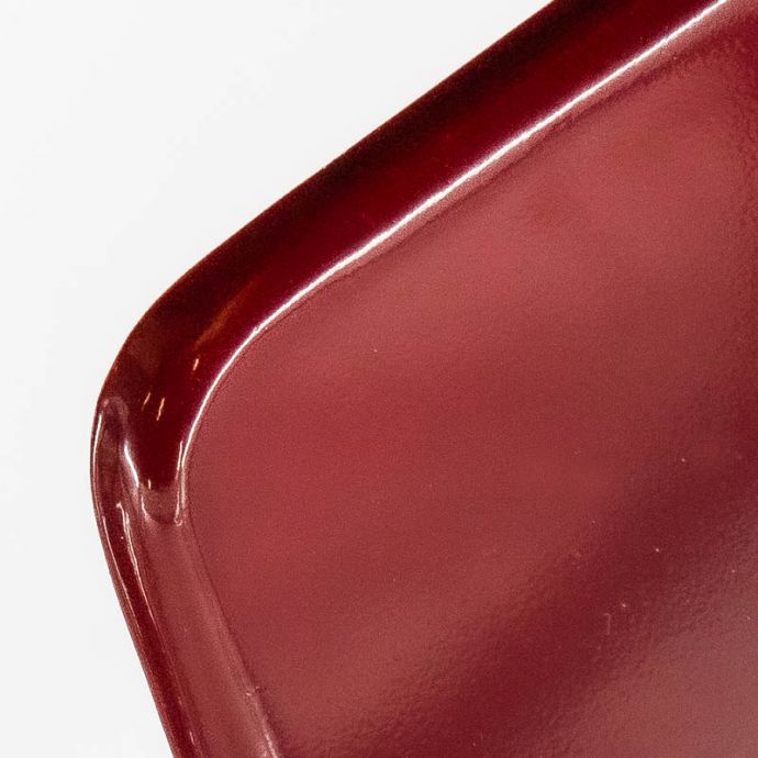 Dienblad vierkant maroon 