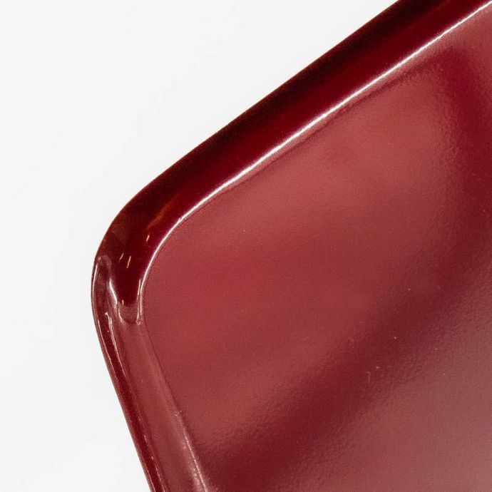 Dienblad vierkant maroon 