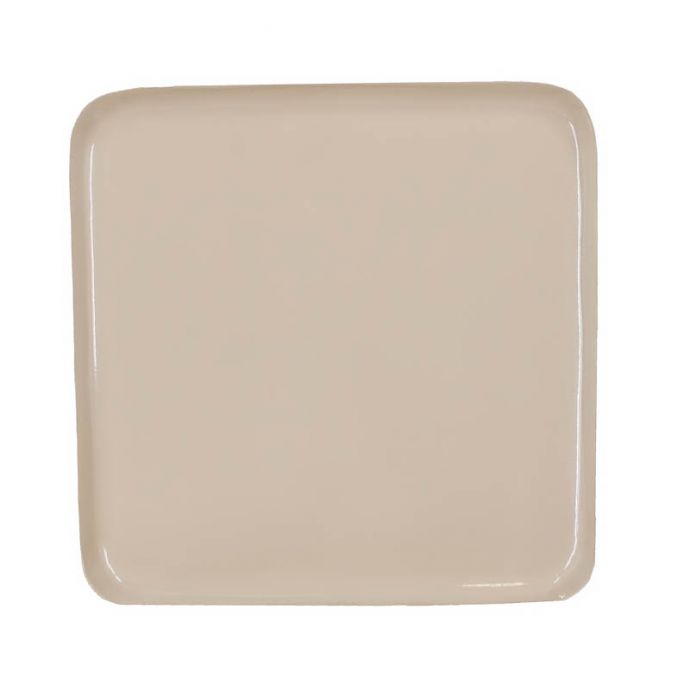 Dienblad vierkant beige 
