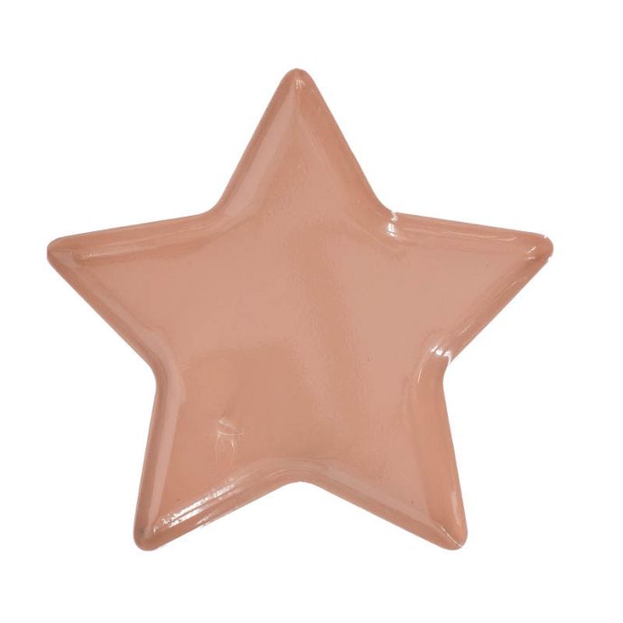 Dienblad star roze 