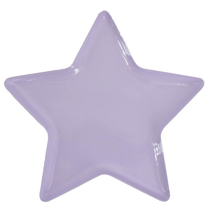 Dienblad star lila 