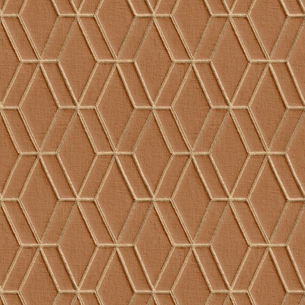 Patroon behang Wallstitch hexagonal