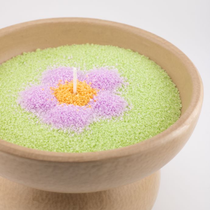 Kaarsenkorrels zak met 8 lonten groen