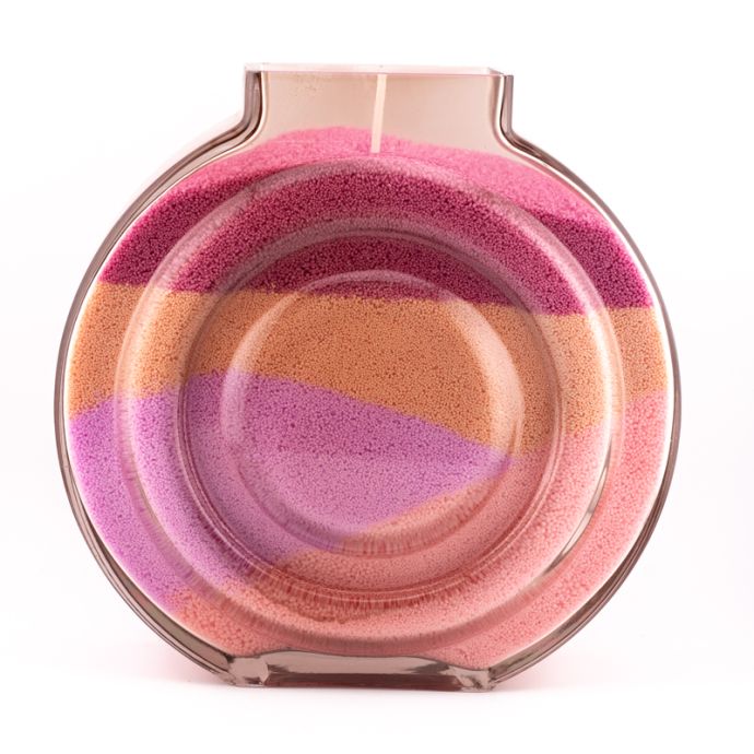 Kaarsenkorrels zak 250gr met 8 lonten paars