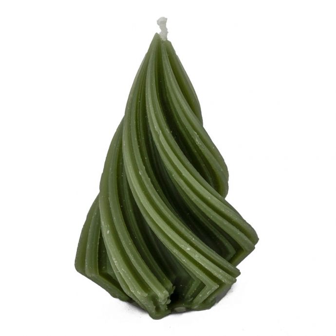 Soyakaars twist dennenboom groen
