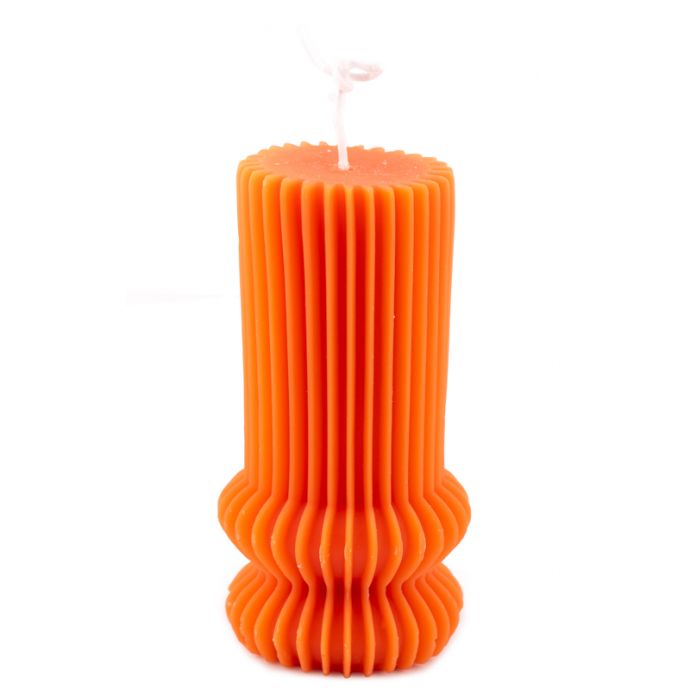 Soyakaars pinstripe oranje