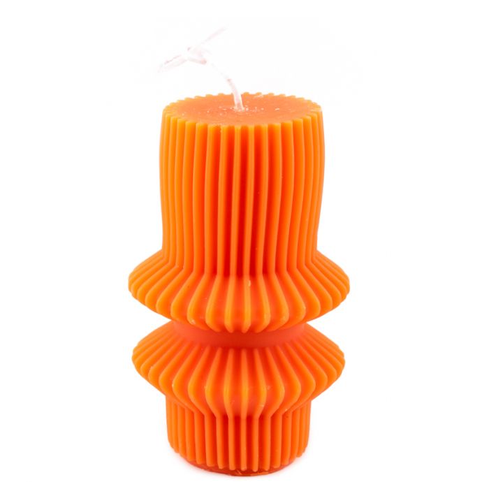 Soyakaars pinstripe oranje