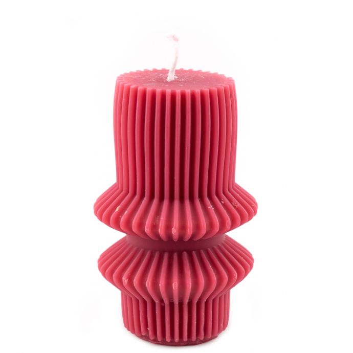 Soyakaars pinstripe fuchsia