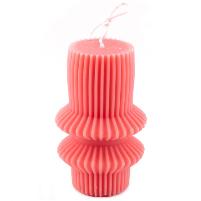 Soyakaars pinstripe roze