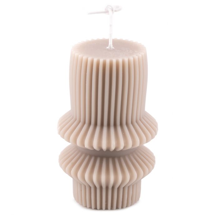 Soyakaars pinstripe beige