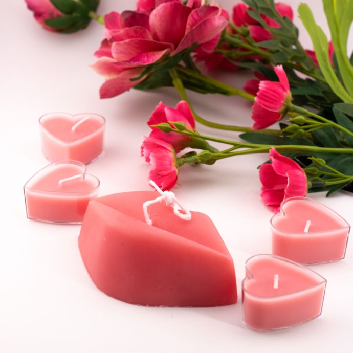 Soyakaars lips roze
