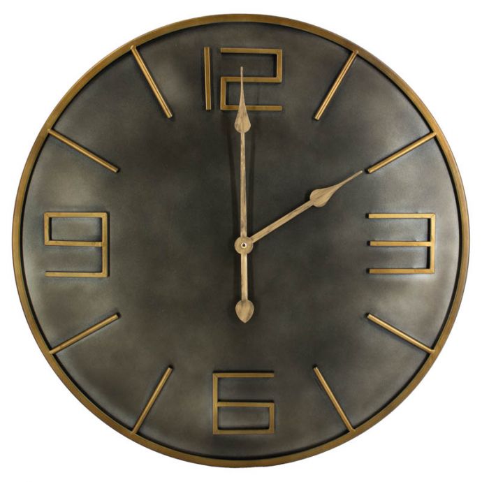Klok brushed metal