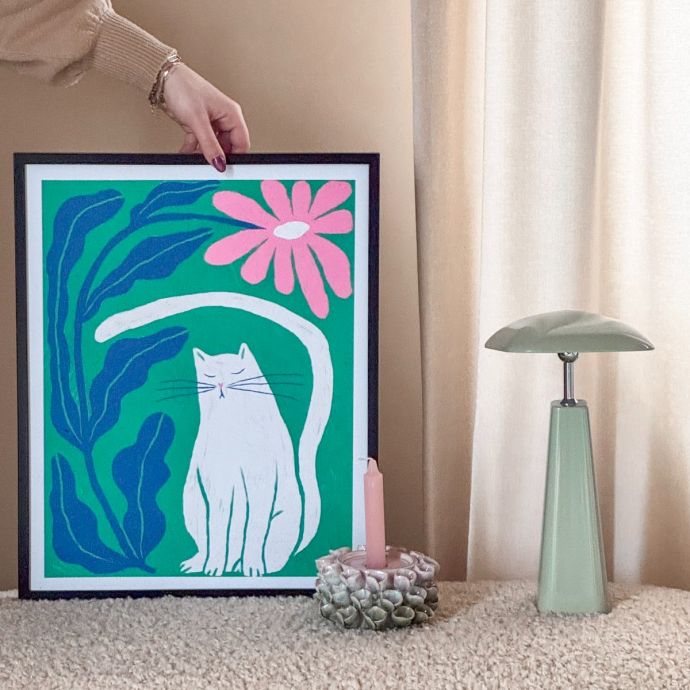 Poster in frame cats