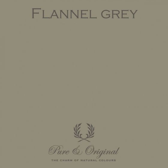 Pure & Original Traditional Paint Eggshell Flannel Grey