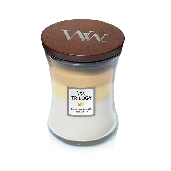 WoodWick Candle Trilogy Fruits of Summer