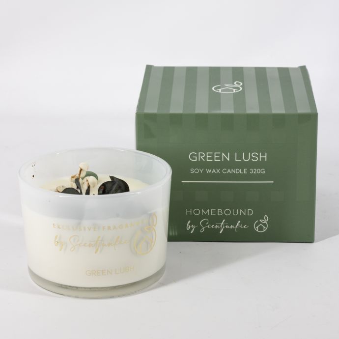 Geurkaars 'Green lush'
