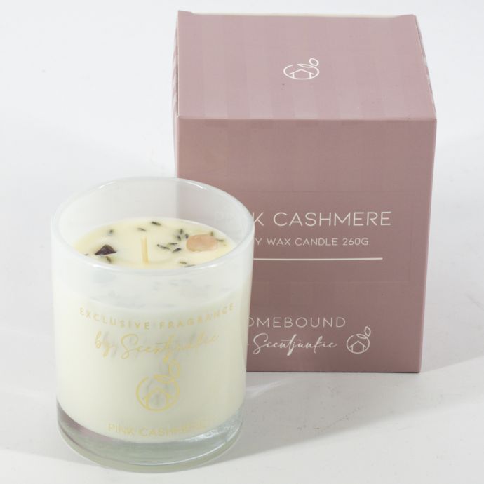 Geurkaars 'Pink cashmere'