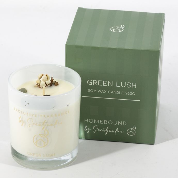 Geurkaars 'Green lush'
