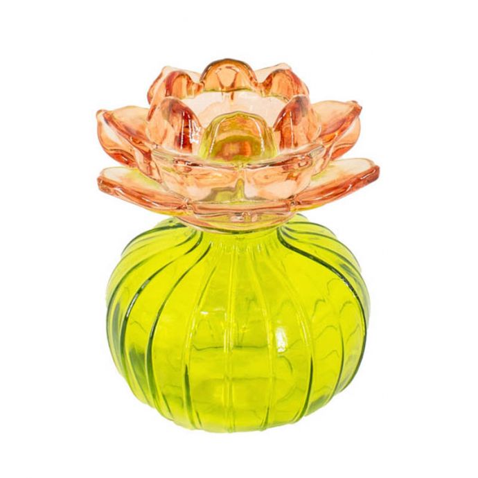 Vaasje bloem sandstone met groen