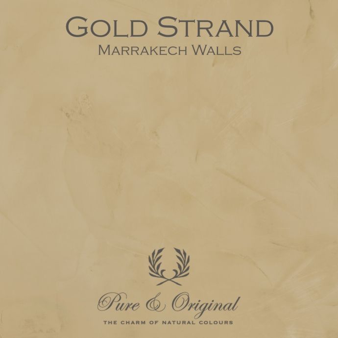 Pure & Original Marrakech Walls Gold Strand