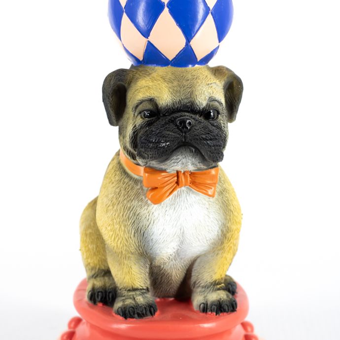 Kaarsenstandaard circus pugs