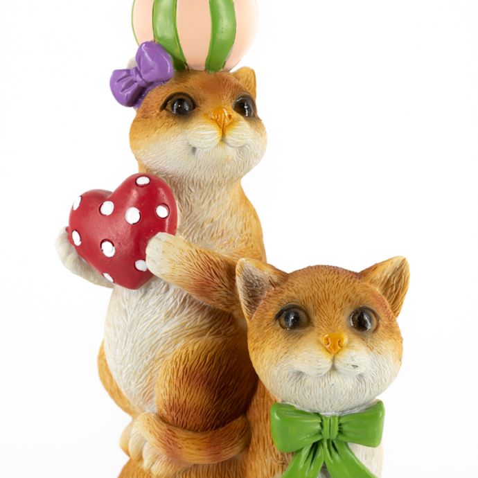 Kaarsenstandaard circus cats