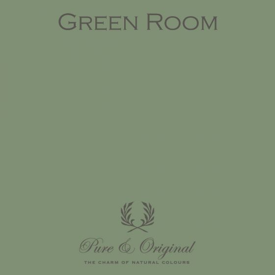 Traditional Paint High Gloss Green Room