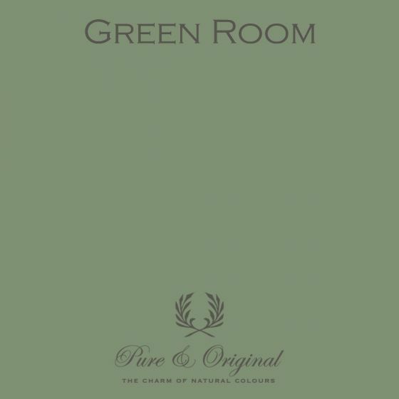 Traditional Paint High Gloss Green Room