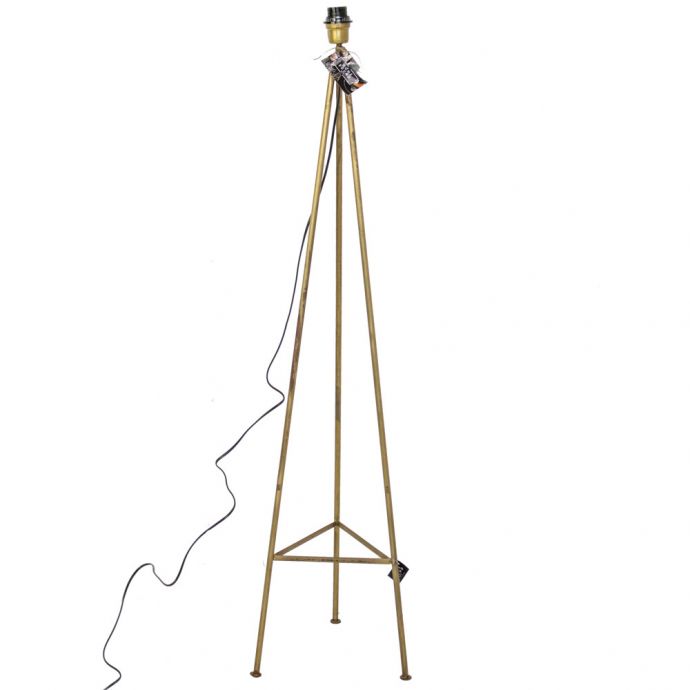 Vloerlamp metaal goud