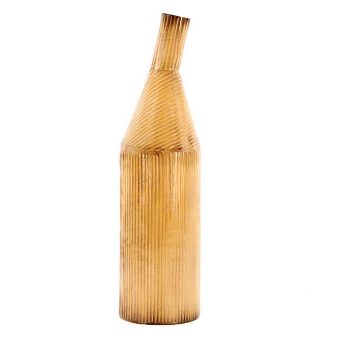 Metalen vaas Contemp mustard